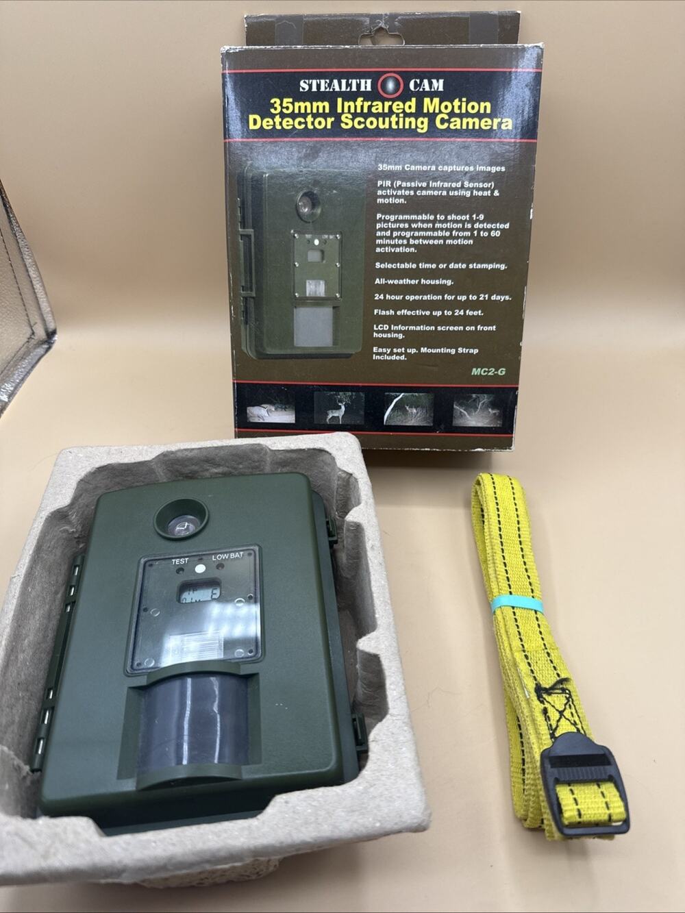 Stealth Cam MC2-G 35mm Film Motion Detector Scouting Wildlife & Security Camera